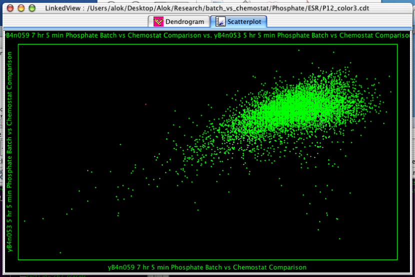 Scatterplot Component Layout